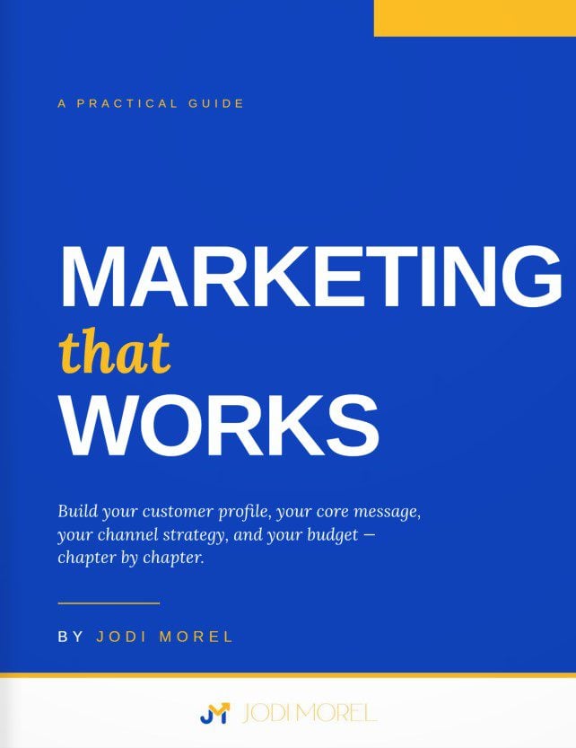 marketing that works jodi morel